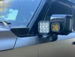 Кронштейн для доп. освещения для Toyota Land Cruiser Prado 250 LC250 2024+ Тойота насадка крпление под свет