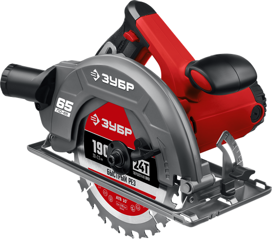 Пила дисковая "ЗУБР" ПД-65