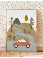 Постер для детской комнаты 40х50 см эстетика