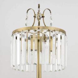 Citilux Инга CL335833 Настольная лампа хрустальная Бронза