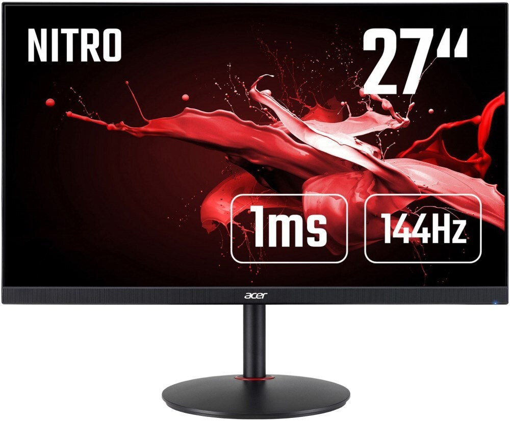 Монитор Acer 27;; Nitro XV272UPbmiiprzx 2560x1440 IPS LED 144Гц 1ms HDR400 400кд/м2 FreeSync HDMI DisplayPort