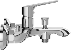 Смеситель для ванны с душем STWORKI Хельсингборг S18100CR хром
