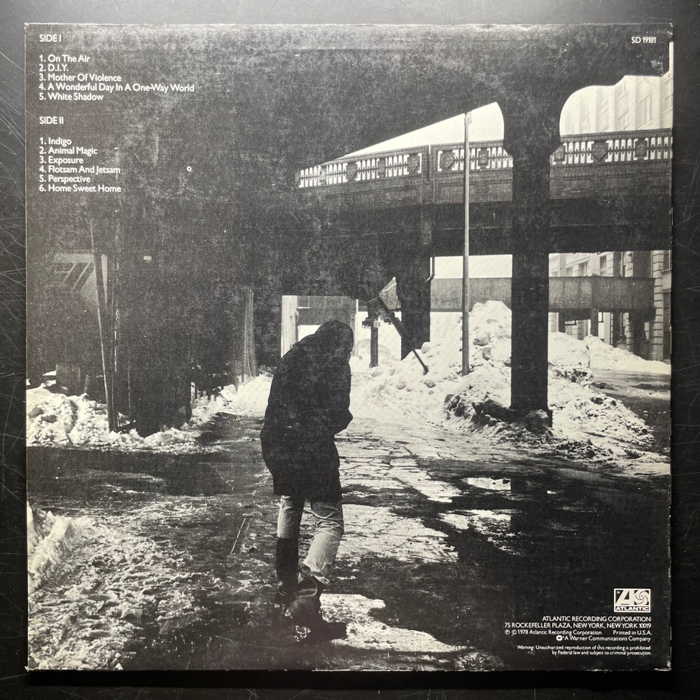 Peter Gabriel ‎– Peter Gabriel (США 1978г.)