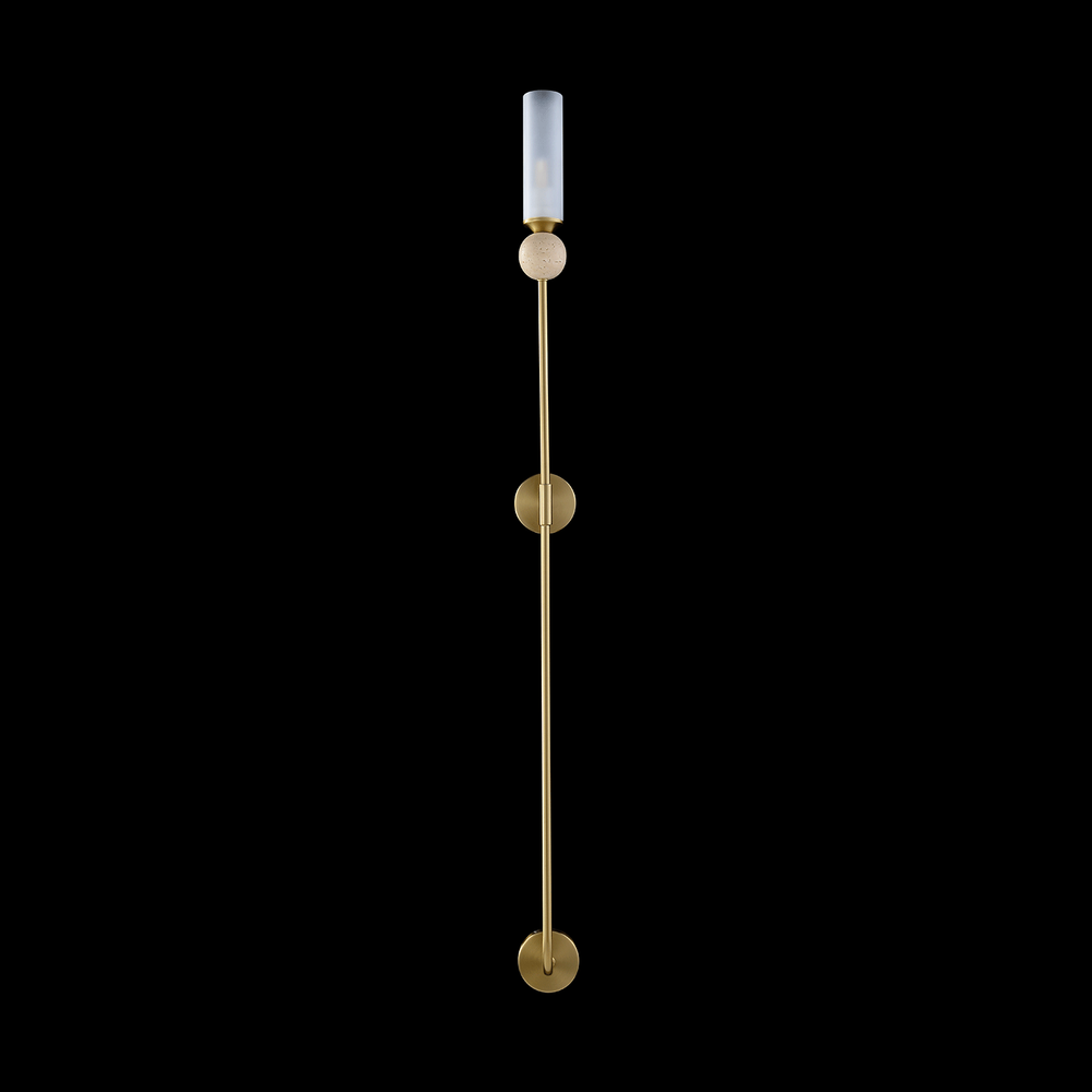 Бра Crystal Lux SIMPLY AP1.2 BRASS