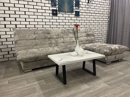 Snowden с оттоманкой Bliss 46 (микровелюр)