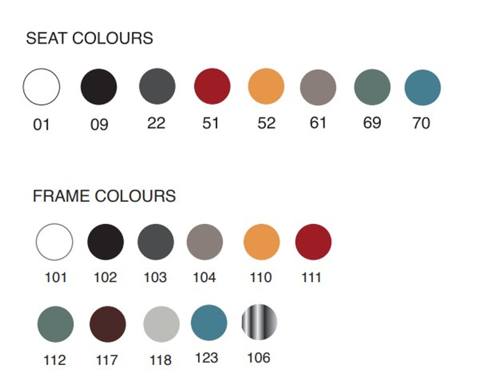 Стул пластиковый барный с обивкой Papatya X-Treme BSLD