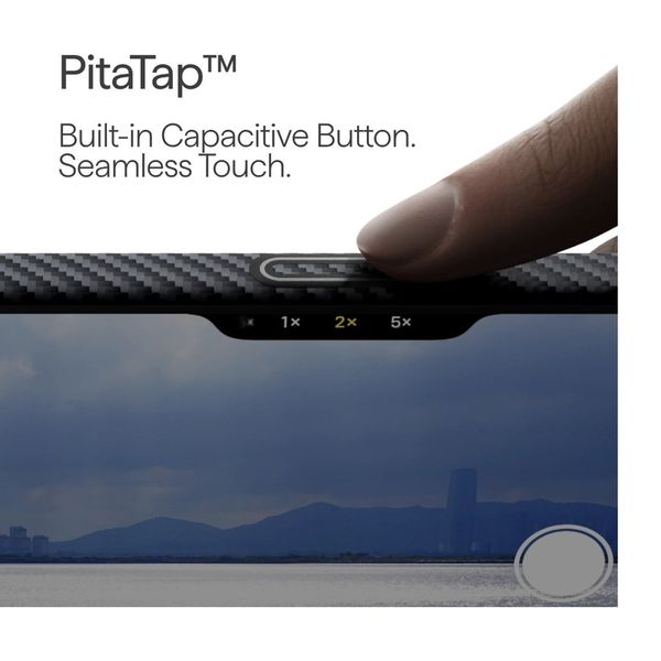 Чехол Pitaka Edge Case для iPhone 17 Pro, Черный | Twill