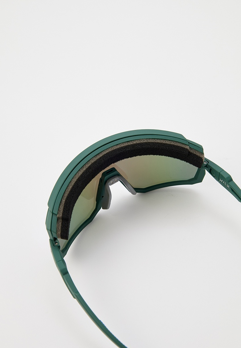 Спортивные очки HILX Samurai / Matt Solid Seaweed Green / Green Polarized Lens + Clear Lens