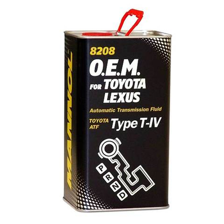 Трансмиссионное масло MANNOL ATF T-IV O.E.M. for Toyota Lexus 4л