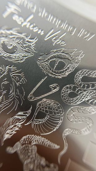 Пластина для стемпинга Enigma Stamping Fashion Vibe