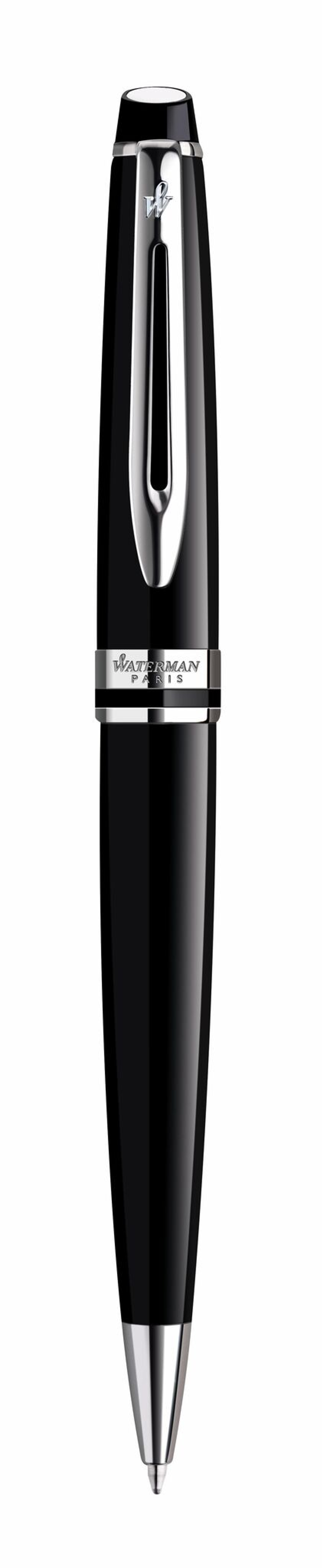 Шариковая ручка Waterman Expert 3, цвет: Black CT, стержень: Mblu