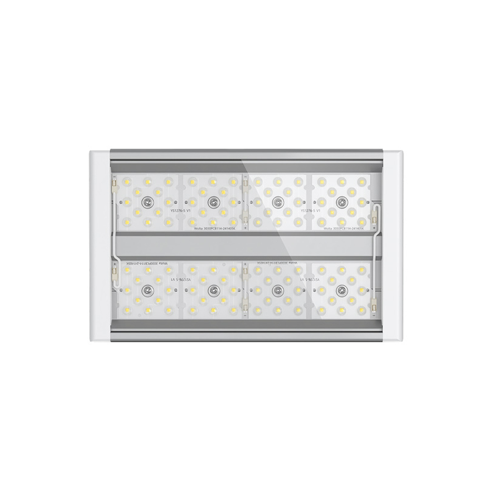 Светильник LED АВРОРА ДСП03-40-202-5К-Р Г60 40Вт 5000K IP65 Прозрачный 6000лм 270х167х100мм WOLTA PRO