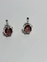 Серьги бижутерные "Зимний лучик"