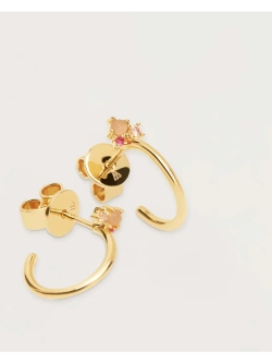 Серьги Libellule серебро 925 пробы покрытое золотом