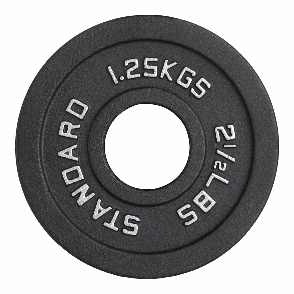 Диск 51 мм. чугунный окрашенный 1,25 кг, VictoryFit VF-SC510125