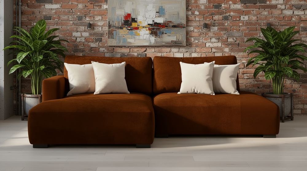 Диван-кровать "Лофт-Н" с оттоманкой