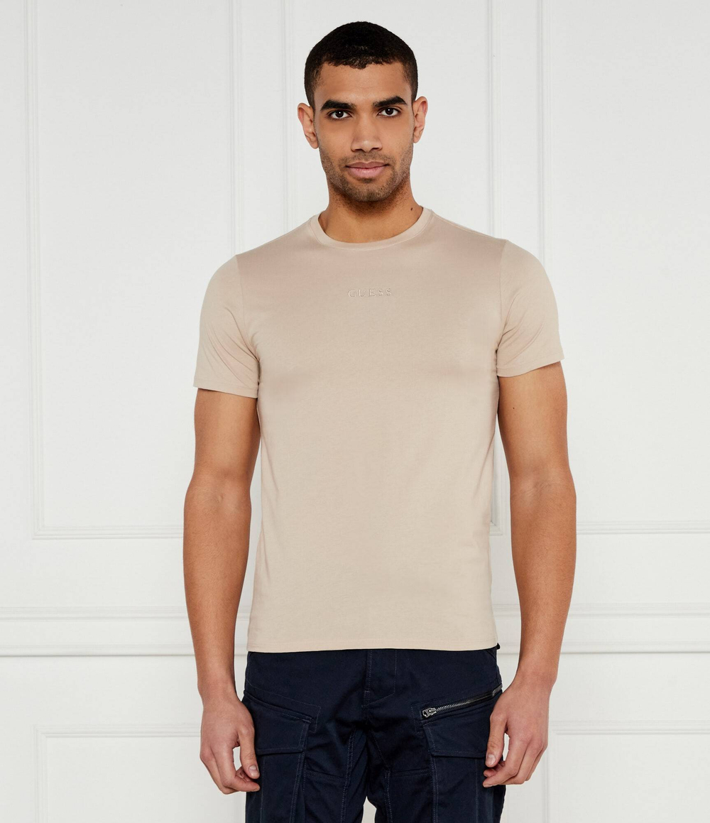 Футболка GUESS - бежевый(M4GP39 K7HD0)