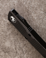 Автоматический складной нож Microtech Troodon S/E Tactical Black VG-10 139-1 (черный-черный)