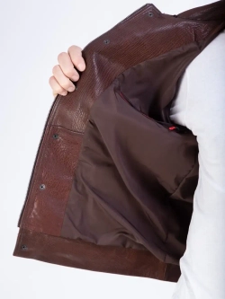 Куртка кожаная из натуральной кожи