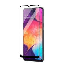 Защитное стекло 2.5D 9H Full Cover Anmac для Samsung Galaxy A02, A02s, M02 (Черная рамка)