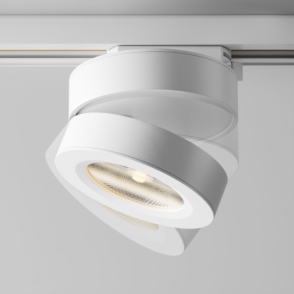 Трековый магнитный светильник Maytoni Unity   TR006-1-12W3K-W