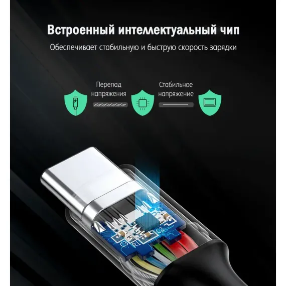 UGREEN USB-C PD 100W 2m Grey