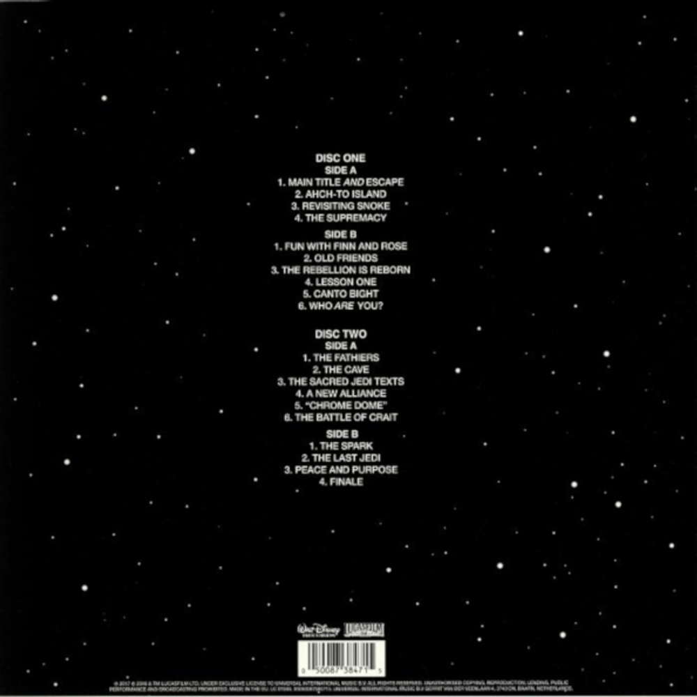 Soundtrack / John Williams: Star Wars - The Last Jedi (2LP)