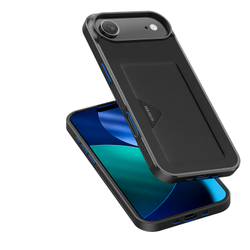 Чехол с MagSafe и отделение для карт (картхолдер) для iPhone 17 Air, от Dux Ducis, серия Pocard Series Case