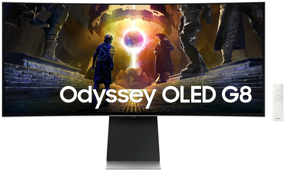 Монитор 34&#34; Samsung LS34DG852SIXCI серебристый