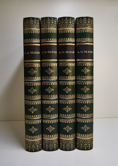 А.П. Чехов.  Рассказы и повести в 4-х томах. Подарочное большеформатное издание