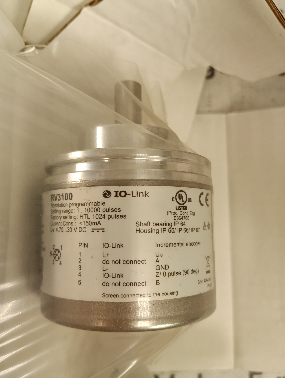 IFM Electronic RV3100 новое