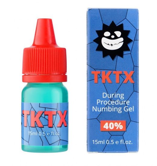 Гель анестетик для вторичной анестезии TKTX 40% (Blue)