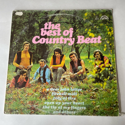 Винтажная виниловая пластинка LP Jir Brabec and His Country Beat, The Best Of Country Beat (Чехословакия 1979)