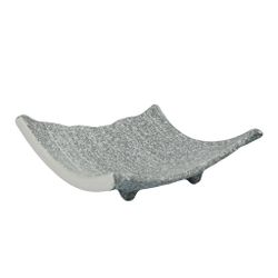 Блюдо прямоугольное 19*17 см h6,8 см Side Up4 Stone Untouched Taiga P.L. Proff Cuisine [1]