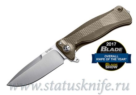 Нож Lion Steel SR11 Titanium Brown