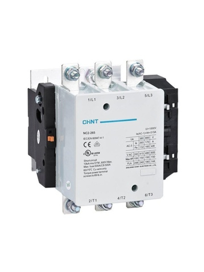 Контактор NC2-265 265А кат. 230В AC AC-3 (R) CHINT 671402