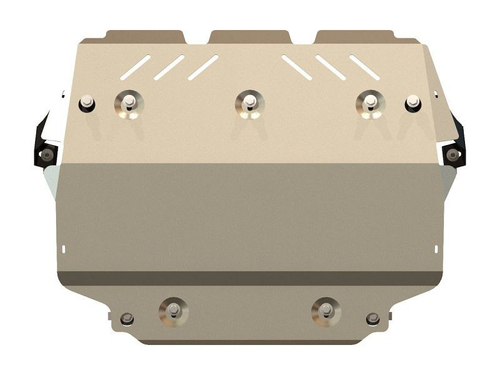 Защита картера и КПП Sheriff для Skoda Superb II (3T/B6) 2008-2015 арт.21.1989