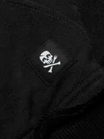 Толстовка Hardlunch Crew с коротким рукавом черная