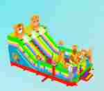 Коммерческий надувной батут «Тигриная страна 3», 9*5*5 м.