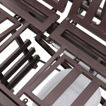 Кровать электрическая Med-Mos DB-11А (ЛДСП венге) ширина ложемента 120 см