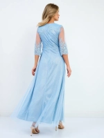 Платье вечернее блестящее