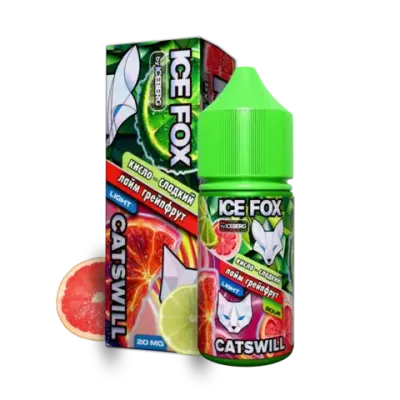 Жидкость ICE FOX & CATSWILL SOUR Salt 2% STRONG 30 ml