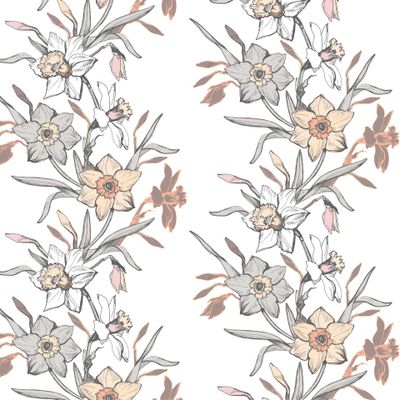 Natures calm with Narcissus