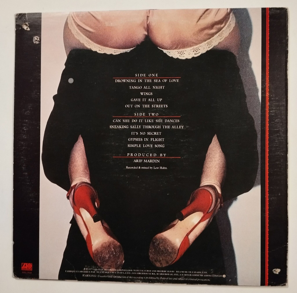 Винтажная виниловая пластинка LP Ringo Starr Ringo The 4th (Canada 1977)