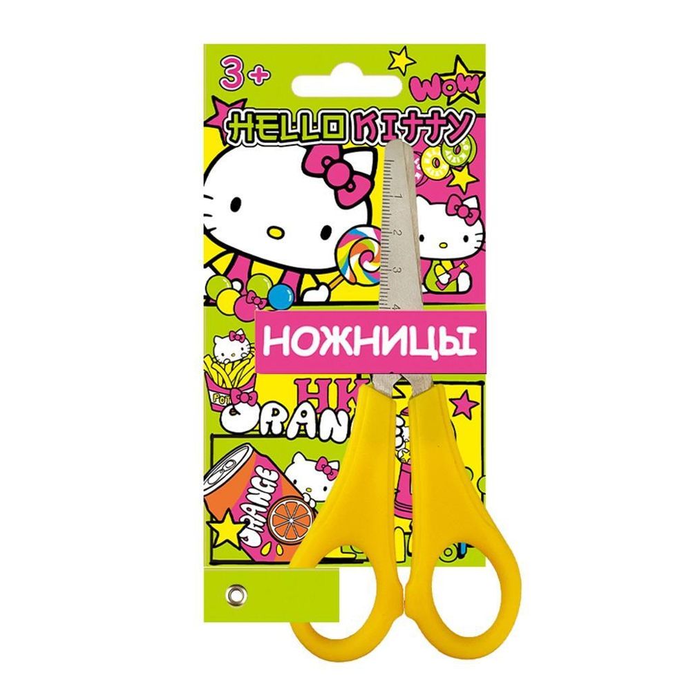 Ножницы детские "Hello Kitty" 13см цвет в ассорт (Центрум) Ножницы детские "Hello Kitty" 13см цвет в ассорт (Центрум)