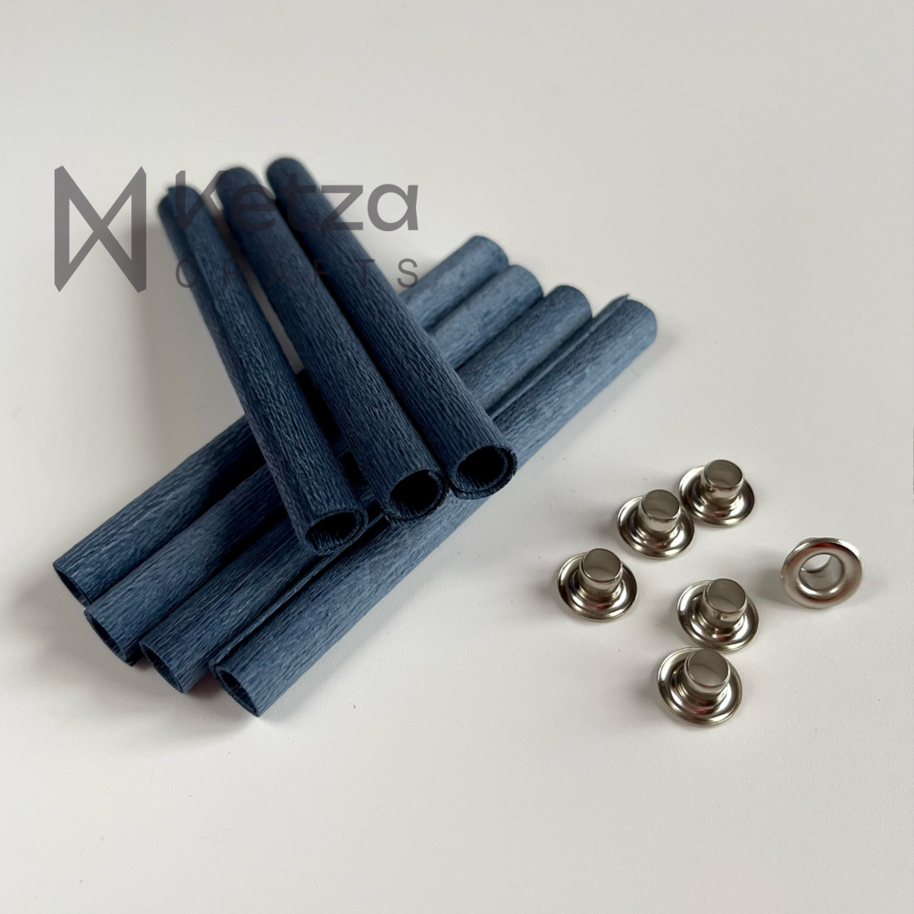 Круглый цветной деревянный фитиль