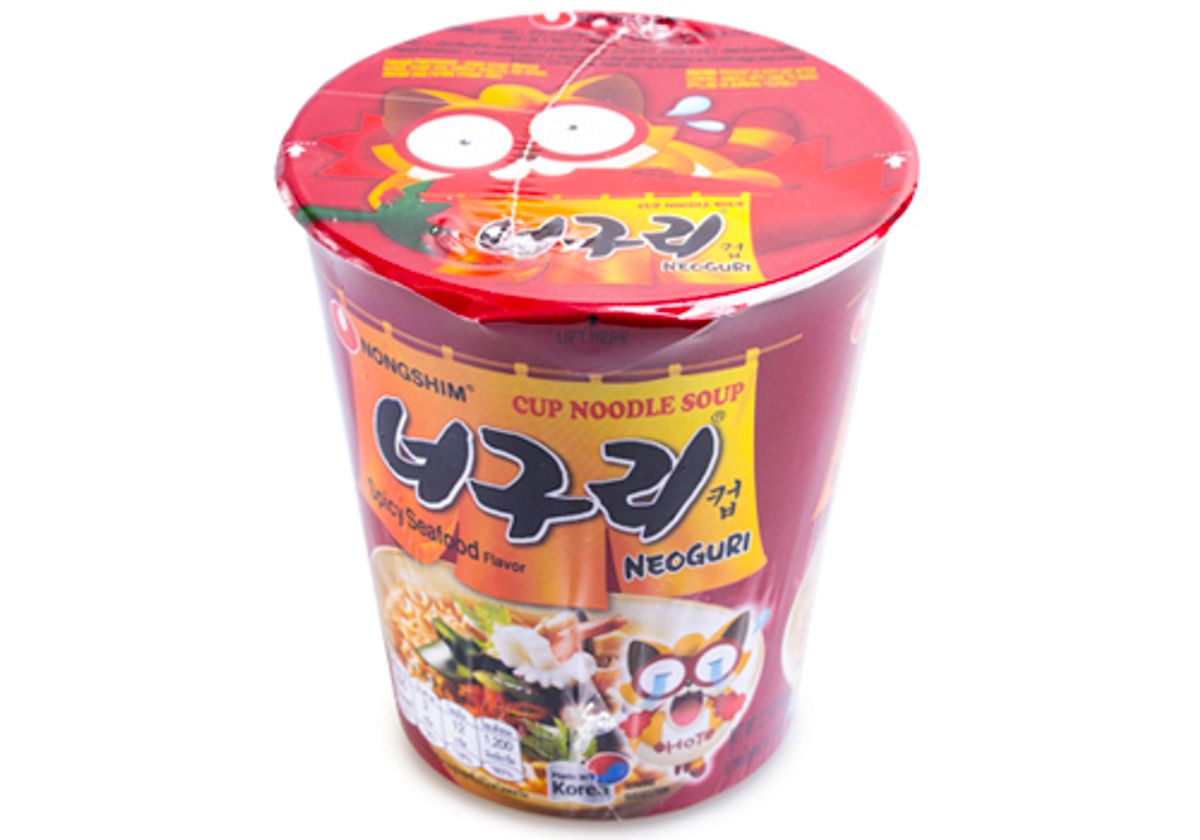 Лапша Nongshim Неогури с морепродуктами острая, 62г купить в СПб c  доставкой от GS MARKET, цены в интернет-магазине