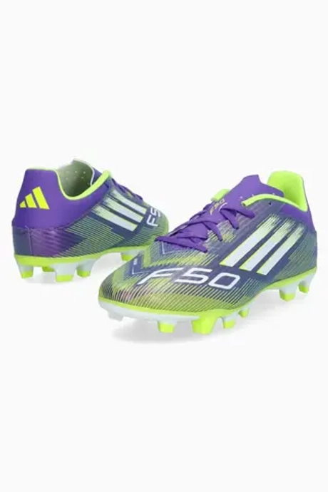 Бутсы adidas F50 Club FG/MG - фиолетовый