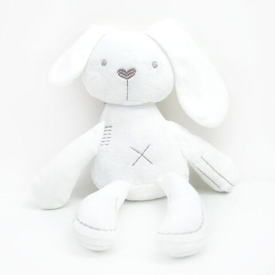 Мягкая игрушка "Зайка" Белая 20 см