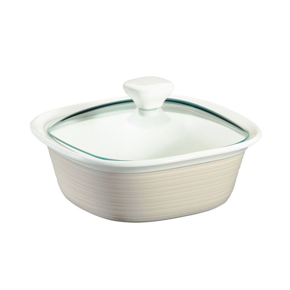 Форма для запекания с крышкой 1.4л Corningware бежевая